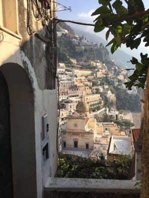 Blick von der Unterkunft