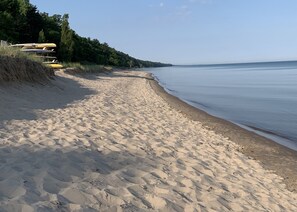 Miles of beach for long walks

