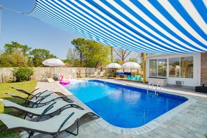 Pool days are the best days. Dive in after a day at Navarre beach