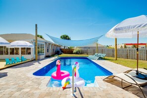 Make a splash in your own private paradise