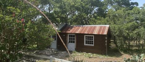 Little Log Cabin, sits at the top of our Path of Silence.