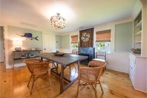 Large dining area opening from kitchen, perfect for gathering together.