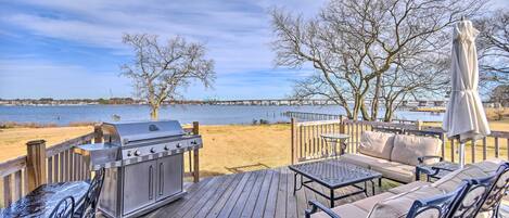 Portsmouth Vacation Rental | 1,526 Sq Ft | 3BR | 2BA | Stairs Required