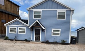 Front of home with Owners unit next door