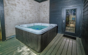 Bubbelpool inomhus