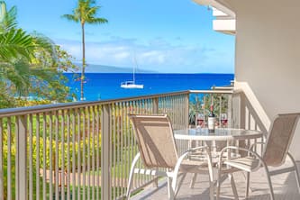 Maui Resort Rentals: Whaler 223 – 2BR Corner Suite w/ Partial Ocean & West Maui Mountain Views!