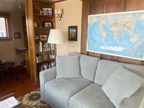 Another view from the open kitchen and dining area