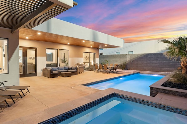 Private Pool and Hot Tub