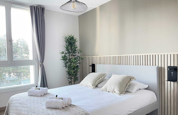 Bedroom full of light