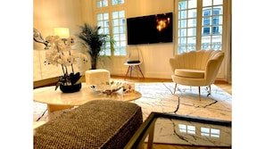 Salon décoré et confortable...
Vous êtes chez vous !