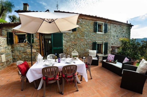 Restaurang utomhus