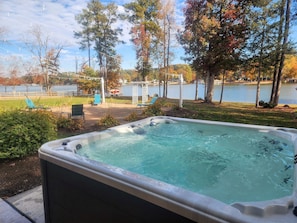 Hot Tub Happiness - Our New 8-Person Tub