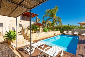 Private pool and terrace