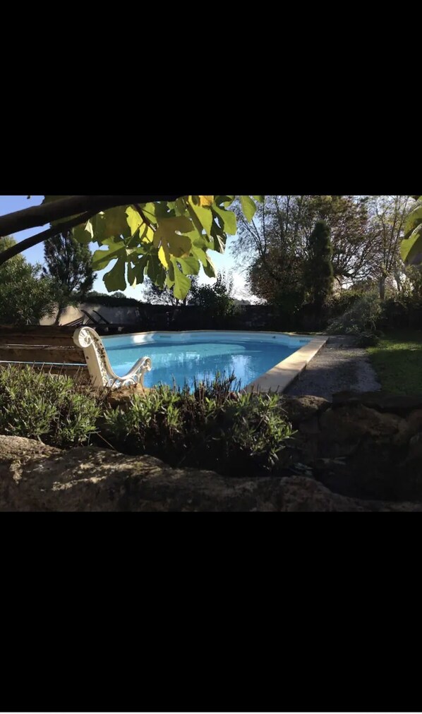 Jardin piscine