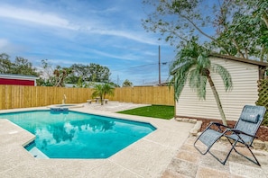 Take a dip in the pool!