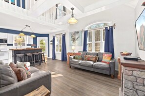 Our cozy home is the perfect place to wind down after a day of adventure.