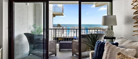 Ocean Front views from living room