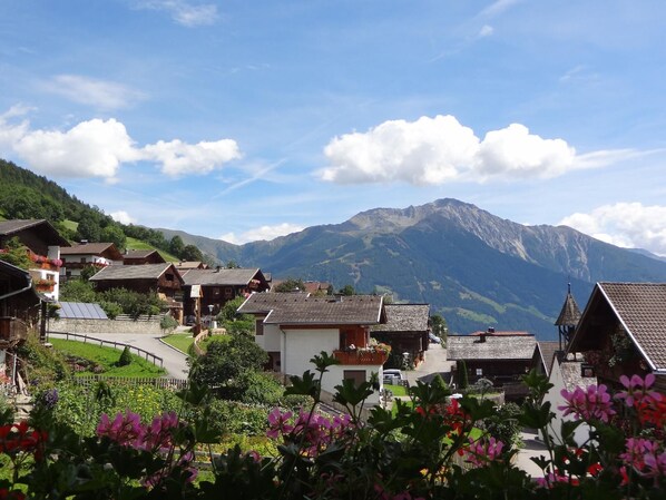 Ferienwohnung mit Zirbenzimmer Aussicht