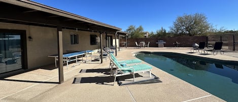 Massive pool deck for fun in the sun