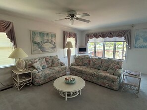 Large living seating area