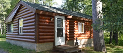 Our cabin on a peaceful wooded lot