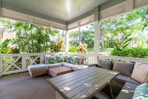 Covered Exterior Lanai (Patio) Space 