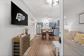 Entryway and Living Room