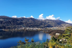 Blick von der Unterkunft