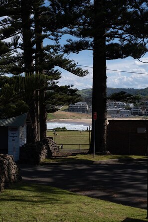 View of Surf Beach  from lounge,  porch, bedroom 2