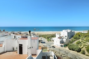Vue sur la plage/l’océan