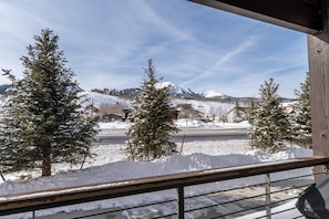 Gorgeous mountain views.