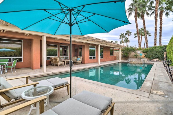 Cathedral City Vacation Rental | 4BR | 4BA | Step-Free Access | 3,388 Sq Ft