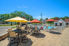 Swimming pool and patio