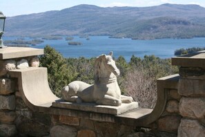 Miles of panoramic views of Lake George