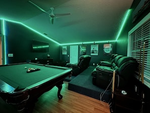 "There are plenty of gathering and hang out spots inside. The pool table was a great surprise!"- Victor, December 2022