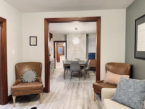 Living room looking to dining room