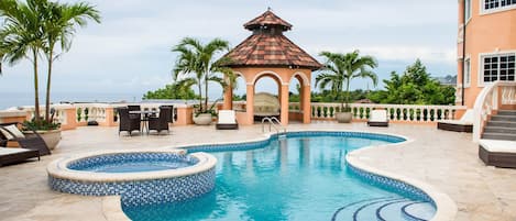 Pool deck with Gazebo 1