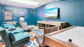 Gather around and have fun in our game room
