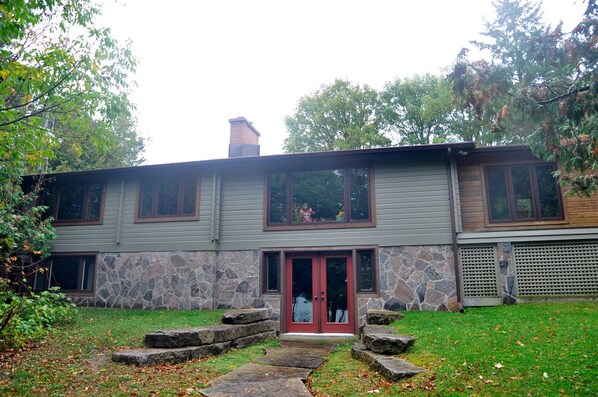 Lake side of the cottage