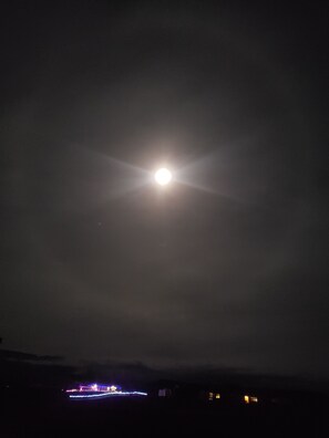 Beautiful views at night. The moon and stars are awesome in the desert