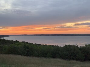 Unobstructed Lake views for miles and miles. No neighbors, just wildlife & peace