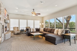 Family Room with plenty of seating