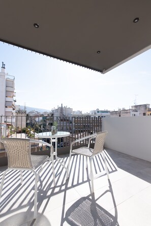 City-view balcony 