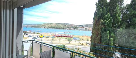 Balcony with sea view