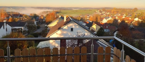 Aussicht vom Balkon