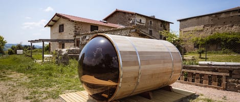 Baignoire à remous extérieure