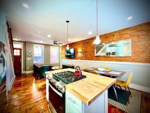 Gourmet Kitchen w/ Gallery Lighting