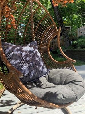 Relax in a swing