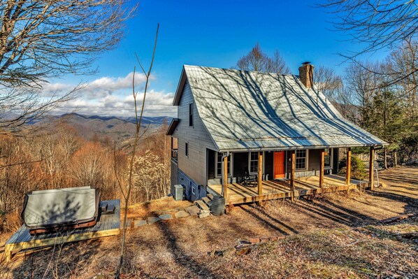 3400 ft elevation on over3.5 acres offering a private every changing view.