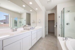 Owners suite bathroom 